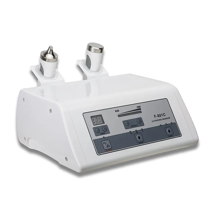 3 IN 1 Silver Fox F-801C Ultrasound Beauty Machine for Face Lifting Body Slimming Ultrasonic Small Area Eyes Massage Machine