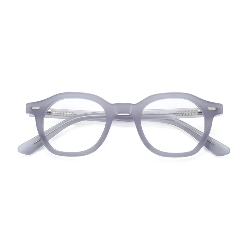 Lettura personalizzata Full Frame Anti luce blu che blocca acetato occhiali ottici montature per occhiali occhiali uomo e donna
