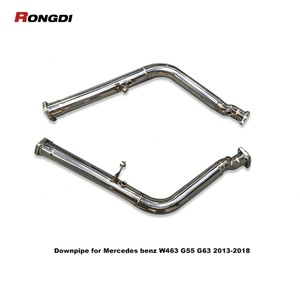 ท่อไอเสียสเตนเลสสตีลสำหรับ W463 Mercedes Benz G55 G63 2013-2018 downpipe - Product Image 1