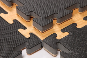 De espuma EVA mat rompecabezas karate piso de grano de madera Esteras del rompecabezas - Product Image 4