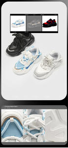 <span class=keywords><strong>Scarpe</strong></span> Sportive da Corsa in Rete a Trama Grossa di Alta Qualità, Adatte Sia per Uomo che per Donna. <span class=keywords><strong>Scarpe</strong></span> da Tennis Stile Bianco per Camminare. - Product Image 4