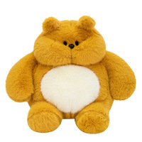 Ours en peluche Dwen Dwen multi-tailles, super doux, rembourré en coton PP, cadeau pour anniversaire, fêtes, couple, pendentif apaisant pour enfants, à griffer