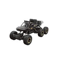Coche de Control Remoto Todoterreno de Metal con Control por Aplicación de 2.4GHz, Listo para Usar, Rock Crawler