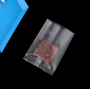 Stocks 7*10 cm Frost Candy Biscuit <b>Packaging</b> <b>Bags</b> Snacks Luxury Gummy Biscuit <b>Packaging</b> <b>Bag</b> Back Sealing <b>Bag</b> - Product Image 2