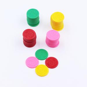 Jetons de jeu amusants, jetons PS OEM, conception personnalisée, plastique en gros, grande taille, taille moyenne, petite taille, plastique coloré, plastique gratuit en vrac pour enfants - Product Image 3