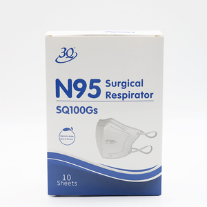 3Q ยี่ห้อ Niosh N95ทางการแพทย์ทิ้ง5ply ขายส่งพรรคหน้ากากผ่าตัด N95Mask ใบหน้า Maskss ความงาม - Product Image 3