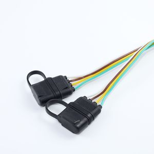 5-Wege-Flachanhänger-Kabelbaum-Verlängerungsstecker mit 36-Zoll-Kabellängen-Endstecker - Product Image 3