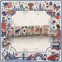 Jeu de Mahjong Américain de Luxe Professionnel 160 Tuiles, Haute Qualité, 4 Joueurs, pour Jeux de Société Traditionnels en Famille