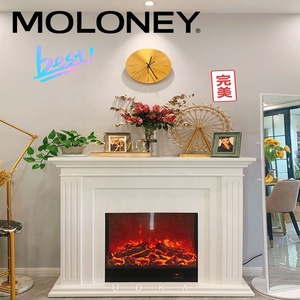 <span class=keywords><strong>Chimenea</strong></span> Eléctrica con Control Remoto, <span class=keywords><strong>Llama</strong></span> LED de un Solo Lado, Calefacción por <span class=keywords><strong>Llama</strong></span> Eléctrica, para Interiores - Product Image 2