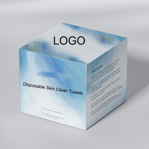 USDA certificata su misura usa e getta da 50 Ct salviettine a secco Super morbide e spesse per la pulizia del trucco approvato dal Club di rimozione - Product Image 5