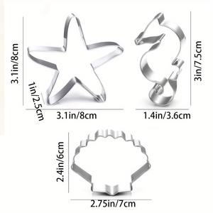 <span class=keywords><strong>Emporte</strong></span>-pièces en acier inoxydable de la série Marine prêtes à l'emploi Moules à biscuits transfrontaliers prêts à l'emploi pour Halloween et Noël - Product Image 4