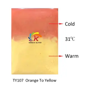 थोक रंग करने के लिए रंग परिवर्तन Thermochromic वर्णक पाउडर थर्मल धूल