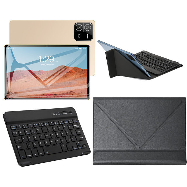 High Configuration 12+512GB Android 13 Pad 6 Pro 10.1 Inch Android 5G WIFI Tablet Pc for Education Business Project Tablette