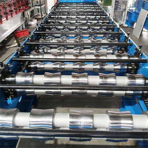 High-Accuracy Color Steel Corrugated Roof <b>Sheet</b> Roll Forming Machine with Motor & Gearbox 380V/440V/220V - Product Image 3