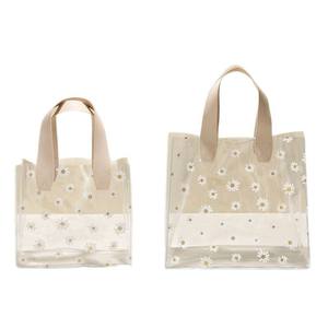 Bolsas de regalo personalizadas, bolsas de embalaje transparentes esmeriladas, para refrigerios, dulces, galletas, bolsas de mano, bolsas de regalo, bolsas de plástico con asa - Product Image 2