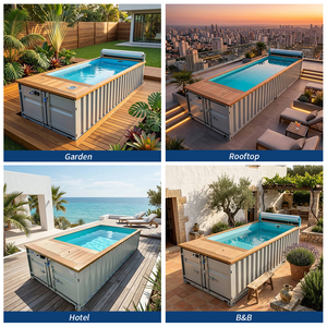 <span class=keywords><strong>Piscine</strong></span> hors sol de luxe avec fenêtre de visualisation en acrylique, structure en <span class=keywords><strong>acier</strong></span> sur mesure, <span class=keywords><strong>piscine</strong></span> de jardin - Product Image 6