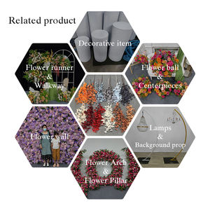 Fleur artificielle rustique en toile de jute pour les foires champêtres, les mariages dans les granges, Noël et les occasions de rentrée scolaire - Product Image 5