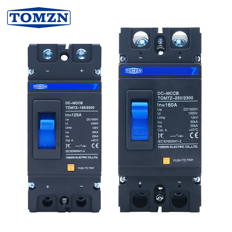 TOMZN 2P DC MCCB TOM7Z 1500V