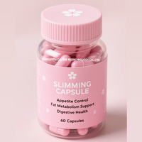 Guarana Capsules amincissantes avec polyphénol Energy Boost Fat Burning pour adultes