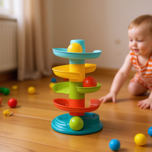 ของเล่นซ้อนพลาสติก30ซม. สำหรับเด็กหัดเดิน - Product Image 3