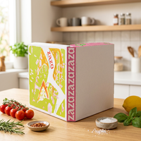 Personnalisation de la boîte à pizza, personnalisation de la boîte d'emballage, impression, personnalisation de la boîte en papier ondulé, personnalisation de la boîte d'avion