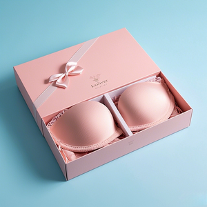 Cajas de embalaje de regalo de papel elegantes de lujo para sujetador de mujer, lencería para ropa íntima y conjuntos de ropa interior, excelentes conjuntos de Bragift - Product Image 3