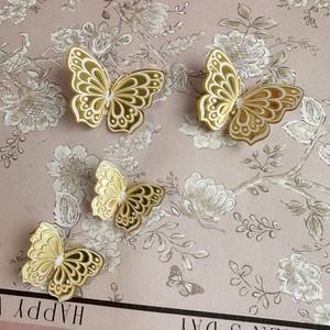 Honey And Sweetness 3D Butterfly Acrylic <b>Cake</b> Decoration 1.3mm Thick Color Printed For <b>Cake</b> <b>Decorating</b> <b>Supplies</b> - Product Image 3