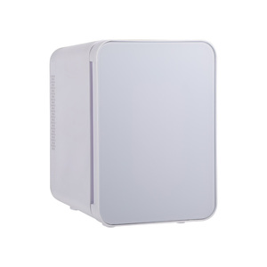 Mini Refrigerador Pequeño <span class=keywords><strong>de</strong></span> 4L con Puerta <span class=keywords><strong>de</strong></span> Vidrio, Enfriamiento y Calefacción, Doble Voltaje, <span class=keywords><strong>para</strong></span> Almacenamiento <span class=keywords><strong>de</strong></span> Cerveza, Bebidas y Leche - Product Image 1