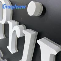 Lettres lumineuses LED 3D personnalisées pour publicité extérieure, enseignes lumineuses pour magasins et entreprises
