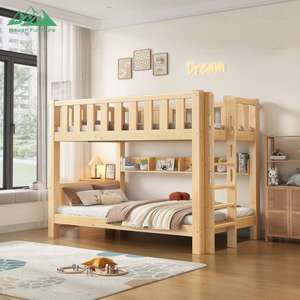 Muebles Modernos para Dormitorio Infantil Wayon, <span class=keywords><strong>Cama</strong></span> <span class=keywords><strong>Litera</strong></span> Doble con Escalera y Cajones de Almacenamiento - Product Image 3