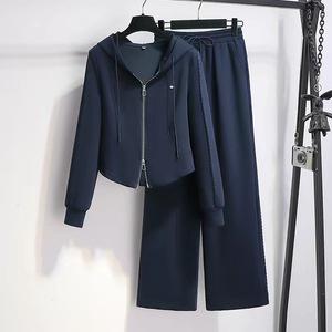 Tuta sportiva da <span class=keywords><strong>donna</strong></span> in autunno e in inverno, Set completo di felpa Casual in due pezzi di fascia alta e stile Western - Product Image 1