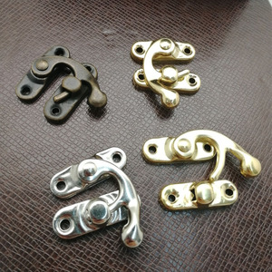 Serrure à poignée Xinmao Hardware A-032 sans clé en acier laminé à froid pour meubles, boîtes en bois, coffrets cadeaux, boîtes à bijoux - Product Image 1