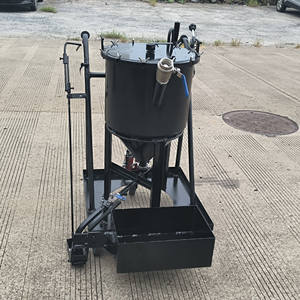 LONGSHUN Réservoir en acier inoxydable de 20 L, mini-pompe manuelle pour le remplissage de bitume, fissures dans les travaux de construction routière - Product Image 3