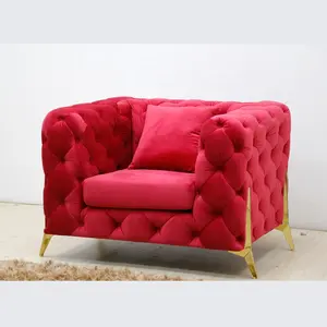 Canapé sofa de salon de luxe moderne, ensemble de meubles à sections, (SP-KS255)