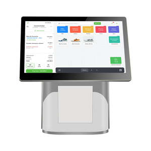 Máquina POS todo en uno barata de doble pantalla táctil de 11.6 y 15.6 pulgadas para restaurantes y comercios con sistema POS - Product Image 3
