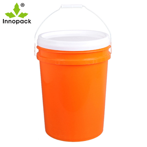 Cubo de plástico de alta calidad para embalaje de transporte, venta directa de fábrica, personalizable, de 5 galones/19 litros - Product Image 1