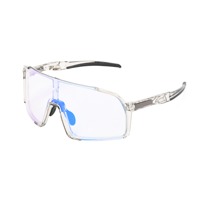 Lunettes de sport interchangeables TR90 avec verres photochromiques et protection UV pour hommes et femmes, idéales pour le cyclisme, la pêche, la course à pied et le golf.