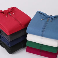 Manteau décontracté à capuche pour homme en coton teint, coupe ample, anti-plis, doublé, chaud pour l'hiver, avec logo personnalisé