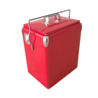 Glacière en métal grande capacité 7L/13L/17L/28L, seau à glace isotherme pour la plage