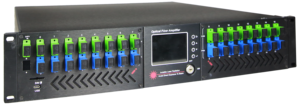 Amplificador de Fibra Óptica con Dopado de Erbio de Alta Potencia EDFA FTTH HFC CATV WDM de 1550nm, <span class=keywords><strong>Serie</strong></span> 2U, 16 Puertos, Salida de 22dB, 1 Año de Garantía - Product Image 2