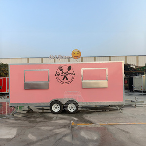 Pizza Trailer Outdoor Dessert Food Truck CE Certified Coffee Snack <b>Cart</b> - Product Image 4