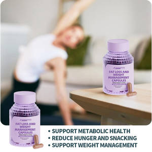 베스트 셀러 OEM 맞춤형 허브 자연 식품 등급 지방 손실 체중 관리 캡슐 기아 갈망 감소 보충제 - Product Image 2