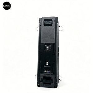 TTL 6-A Active Three-way Line Array Module Dual 12 Inch Indoor Outdoor Theater Stadium <b>Sound</b> System Powered Column Speakers - Product Image 4