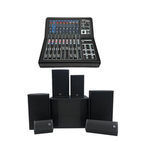 Console de mixage numérique multifonctionnelle Thinuna MX-D20 II, écran tactile de 10 pouces, mixeur professionnel montable en rack, mixeur d'enregistrement