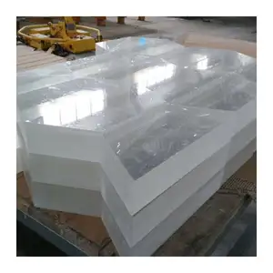 Custom Super Thick Acrylic Curved Panel
