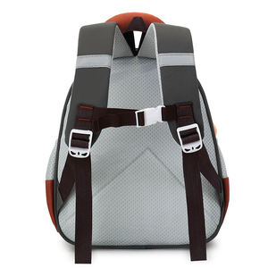 Sac à dos bleu mignon de dessin animé avec poignée souple et porte-clés en peluche pour enfants, utilisation quotidienne, matériau néoprène imperméable - Product Image 6