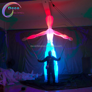Marionnette gonflable géante pour <span class=keywords><strong>homme</strong></span>, performance lumineuse, costume de marche - Product Image 5