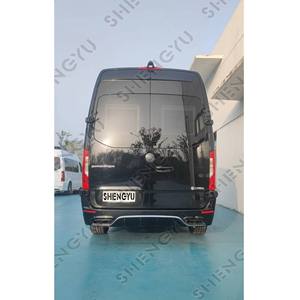 Per Benz <span class=keywords><strong>Sprinter</strong></span> W906 <span class=keywords><strong>W907</strong></span> W910 2018-2020 Kit Carrozzeria Stile AMG Include Paraurti Posteriore con Minigonne Laterali Pannelli Porta e Terminali di Scarico - Product Image 3