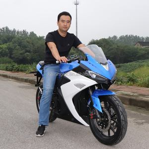 Nouvelle Moto Électrique Haute Vitesse du Fabricant Chinois, Moteur Brushless 1500W KN-V6, Autonomie 55-60km, Scooter de Course pour Adultes - Product Image 3