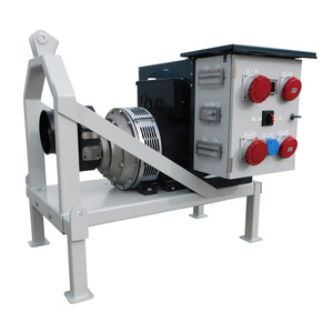 Groupe électrogène triphasé refroidi par eau Feeser Premium 20-50 KVA 50Hz 230/400V avec sortie AC, unité tractante de qualité MeccAlte - Product Image 3